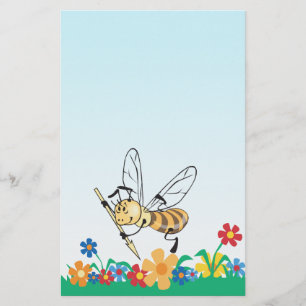 Bee Stationery