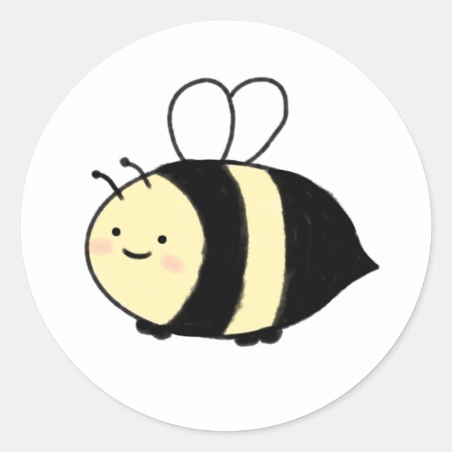 bee sticker (Front)