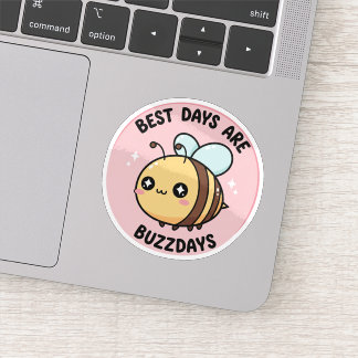 Bee Sticker – Cute Kawaii Bumblebee