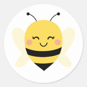 Bee Sticker Envelope Seal for Baby Shower Invites
