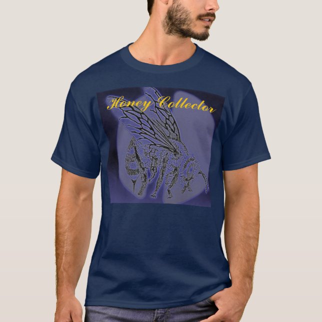 Bee sting6, Honey Collector T-Shirt (Front)