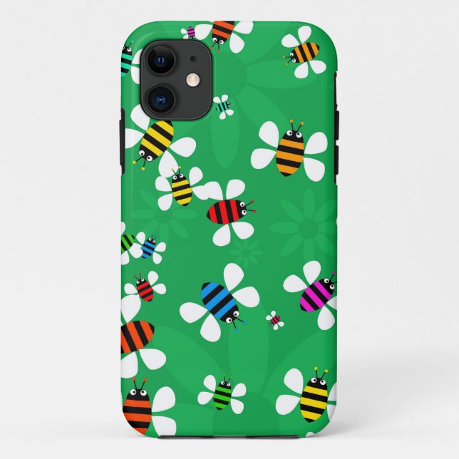 Bee Swarm Case-Mate iPhone Case (Back)