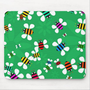 Bee Swarm Mouse Pad