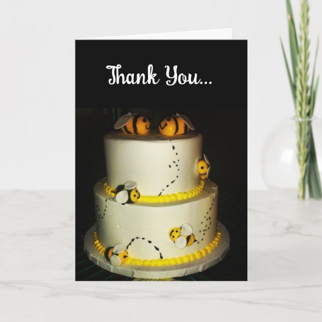 "Bee Sweet" Thank You Card (Front)