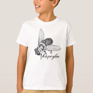 Bee T-shirt Kid's Honeybee Bug Shirt Bug Shirt
