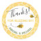 Bee-Themed 🐝 "Thanks For Buzzing By" Party Favour