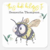 Bee - this book belongs to