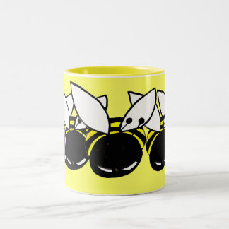 Bee Two-Tone Coffee Mug