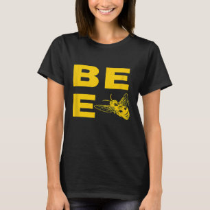 Bee Typography Yellow Cool Beekeeping T-Shirt