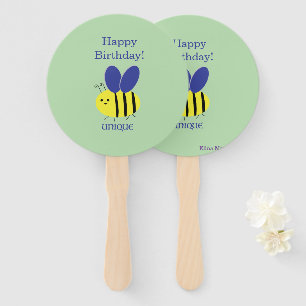Bee Unique Hand Fan