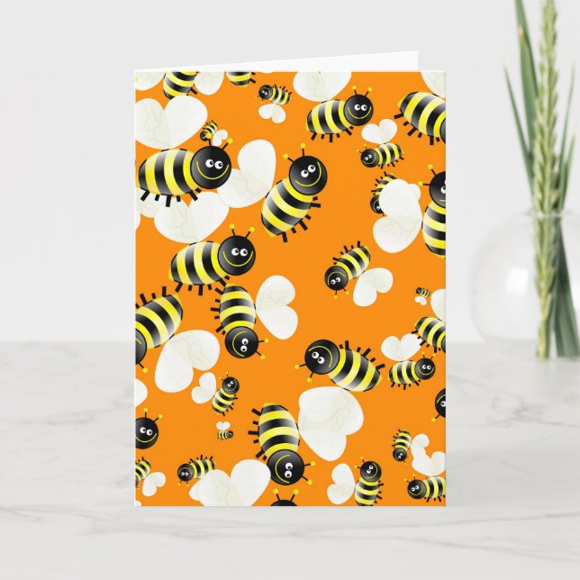 Bee Wallpaper Card (Front)