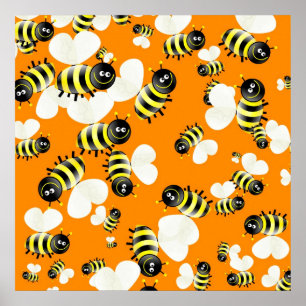 Bee Wallpaper Poster