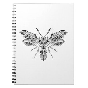 Bee-Wasp Tattoo Notebook
