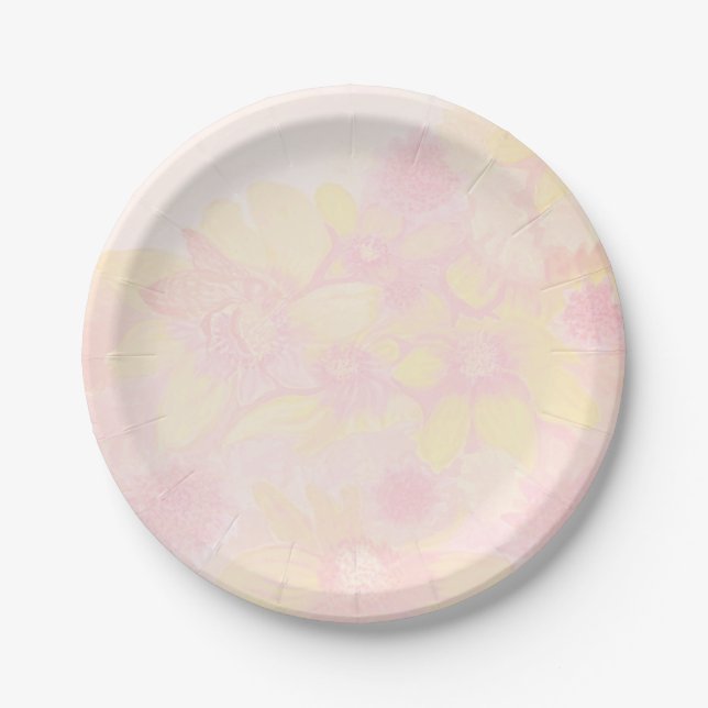 Bee Wedding Paper Plate (Front)