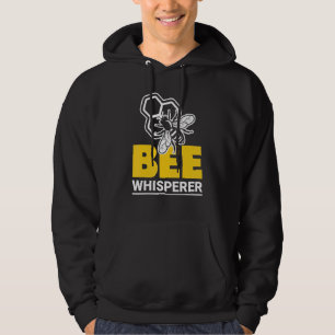 Bee Whisper Boy Beekeeper Bees Bee Hoodie