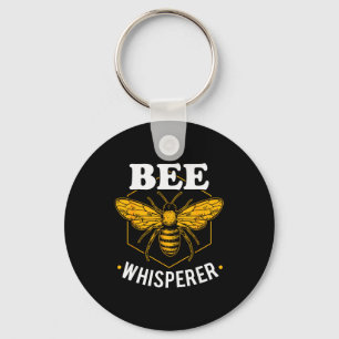 Bee Whisperer - Funny Beekeeng &amp; Beekeeper  Keychain