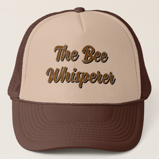 Bee Whisperer Trucker Hat (Front)