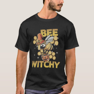 Bee Witchy Witch Bee Halloween Bee Costume for Wom T-Shirt