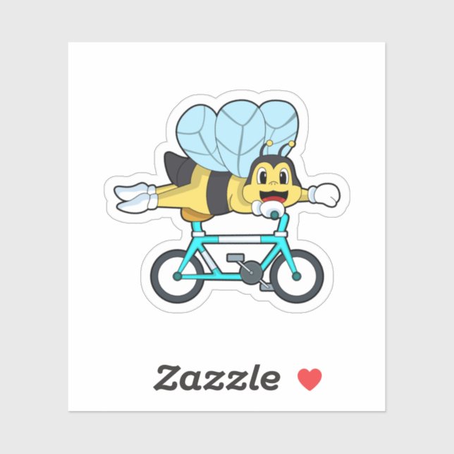 Bee with Bicycle (Sheet)
