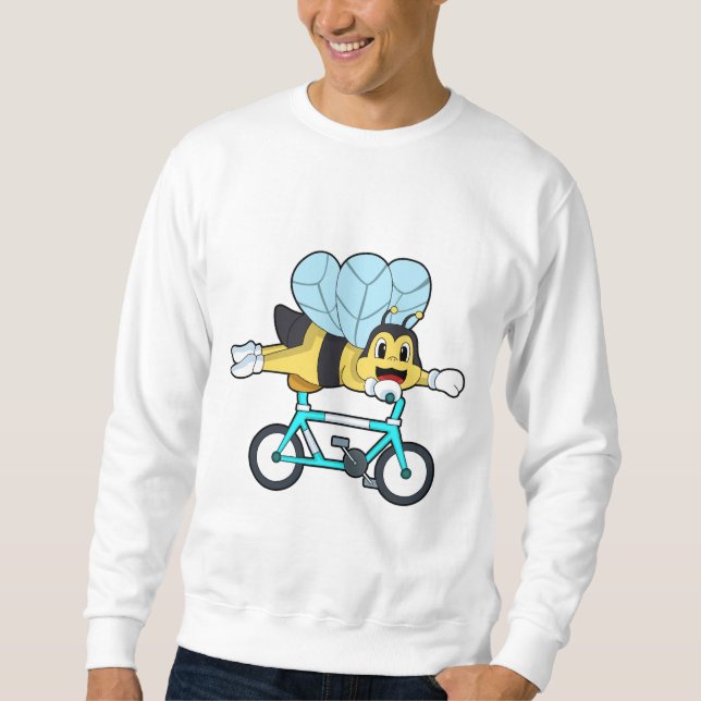 Bee with Bicycle Sweatshirt (Front)
