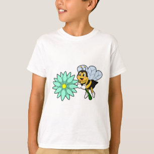 Bee with Flower.PNG T-Shirt