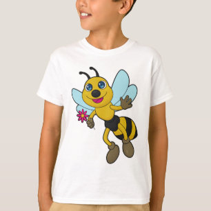 Bee with Flower T-Shirt