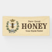 Bee Wreath and Crown Honey