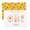 Bee Yellow & Pink Floral ONE Baby's 1st Birthday