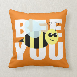 Bee You Throw Pillow