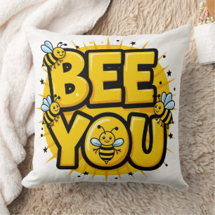 Bee You Throw Pillow