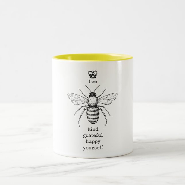 Bee Yourself Coffee Mug (Center)