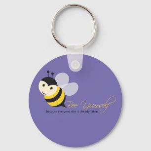 Bee Yourself Keychain