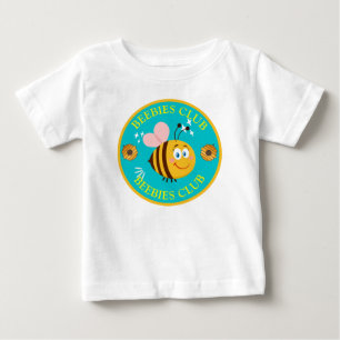 BEEBIES CLUB Funny Personalized Template Baby T-Shirt