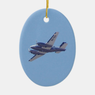 Beech B90 King Air Ceramic Ornament