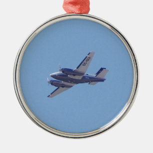 Beech B90 King Air Metal Ornament