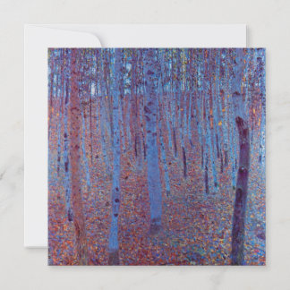Beech Forest by Gustav Klimt, Vintage Art Nouveau