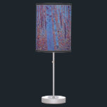 Beech Forest by Gustav Klimt, Vintage Art Nouveau Table Lamp<br><div class="desc">Beech Forest (1902) by Gustav Klimt is a vintage Victorian Era Symbolism fine art landscape painting featuring a nature scene. A dark forest with beech trees and leaves at night. About the artist: Gustav Klimt (1862-1918) was an Austrian Symbolist painter and one of the most prominent members of the Vienna...</div>