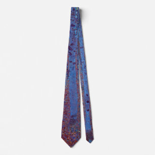 Beech Forest by Gustav Klimt, Vintage Art Nouveau Tie
