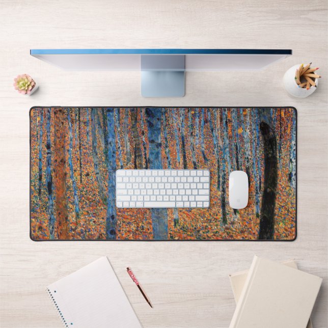 Beech Grove, Gustav Klimt Desk Mat (Office 1)