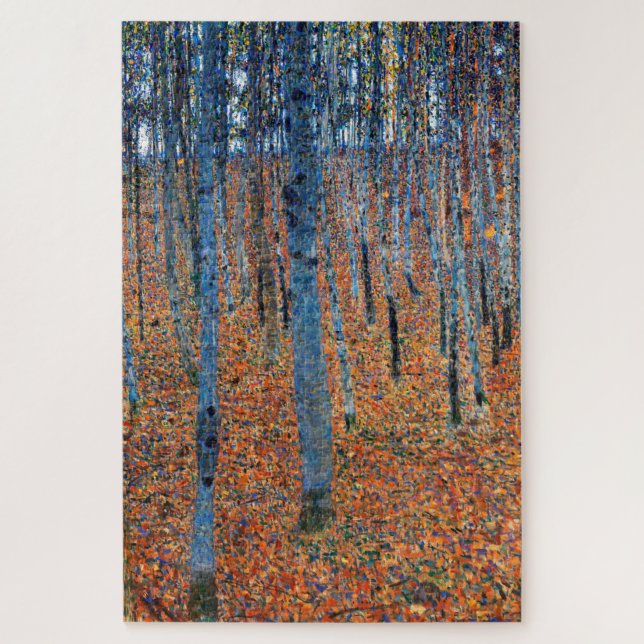 Beech Grove, Gustav Klimt Jigsaw Puzzle (Vertical)
