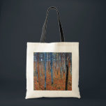 Beech Grove, Gustav Klimt Tote Bag<br><div class="desc">Gustav Klimt (July 14, 1862 – February 6, 1918) was an Austrian symbolist painter and one of the most prominent members of the Vienna Secession movement. Klimt is noted for his paintings, murals, sketches, and other objets d'art. In addition to his figurative works, which include allegories and portraits, he painted...</div>