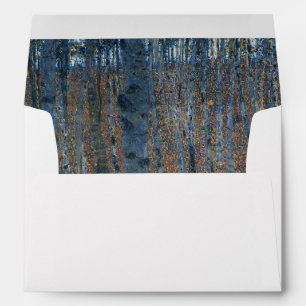 Beech Grove I by Gustav Klimt Envelope