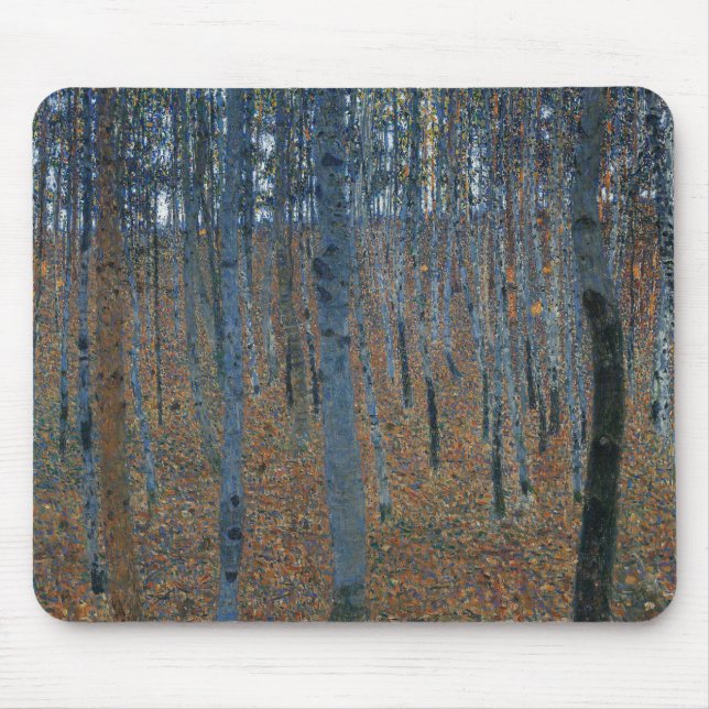 Beech Grove I by Gustav Klimt Painting Artwork Mouse Pad (Front)