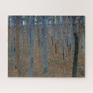 Beech Grove I by Gustav Klimt Painting Jigsaw Puzzle