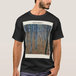 Beech Grove I by Gustav Klimt Vintage modern art, T-Shirt