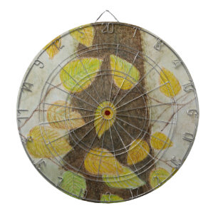 Beech Leaves Dartboard