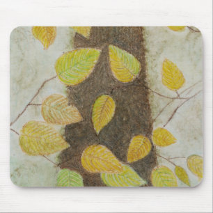 Beech Leaves Mouse Pad