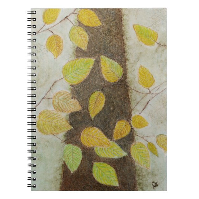 Beech Leaves Notebook (Front)