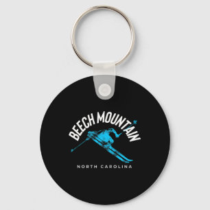 Beech Mountain Nc Ski Keychain
