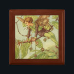 Beech Tree Fairy by Vision Studio Gift Box<br><div class="desc">A wonderful illustration of a winged fairy perched in a beech tree by Vision Studio. The piece looks like something right out of a storybook. Get your copy now!</div>